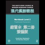 Routledge Course in Modern Mandarin Chin. Workbook With 2cds