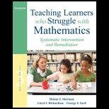 Teaching Learners Who Struggle With Mathematics