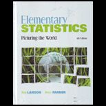Elementary Statistics Picturing the World With Dvd and Mystatlab