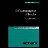 Self Determination of Peoples