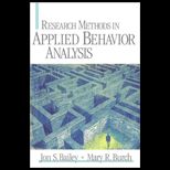 Research Method in Applied Behavior Analysis