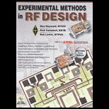 Experimental Methods in RF Design