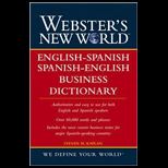 Websters New World English Spanish