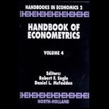 Handbook of Econometrics, Volume 4