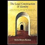 Legal Construction of Identity