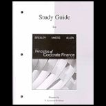 Principles of Corporate Finance  Study Guide
