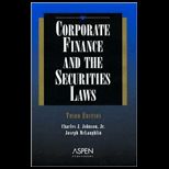 Corporate Finance and Securities Laws