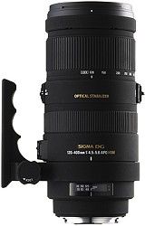 Sigma AF 120 400mm F/4.5 5.6 APO DG Optical Stabilizer HSM for Canon EOS