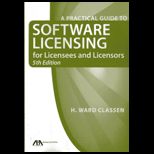 Practical Guide to Software Licensing
