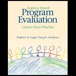Agency Based Program Evaluation