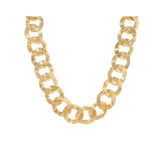 KJL by KENNETH JAY LANE 22K Yellow Gold Plated Chain Necklace, Womens