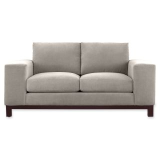 Calypso 70 Sofa in Heavenly Fabric, Chrome