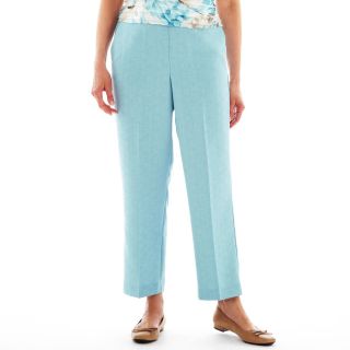 Alfred Dunner Notting Hill Pull On Pants, Seafoam, Womens