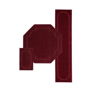 JCP Home Collection  Home Imperial 3 pc. Washable Rug Set, Claret