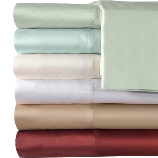 American Heritage 500tc Set of 2 Egyptian Cotton Sateen Pillowcases, Merlot