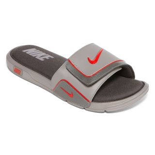 Nike Comfort Slide 2 Mens Sandals, Red/Gray