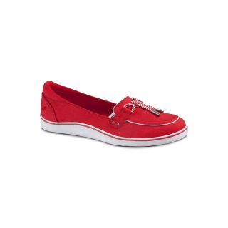 Grasshoppers Highview Slip On Shoes, Red, Womens