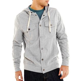 Levis Fleece Hooded Trucker, Paloma, Mens