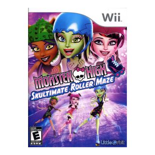 Nintendo Wii Monster High Skultimate Roller Maze Video Game