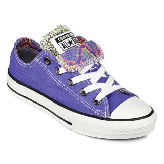 Converse All Star Chuck Taylor Double Tongue Girls Sneakers, Nightshade, Girls