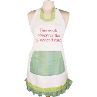 Womens This Cook Observes 5 Second Rule Apron
