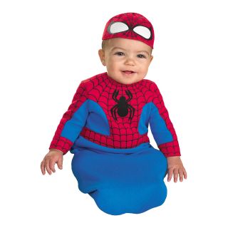 Spider Man Bunting Infant Costume, Red/Blue, Boys