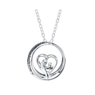 Bridge Jewelry Footnotes Sterling Silver A Mothers Love Pendant