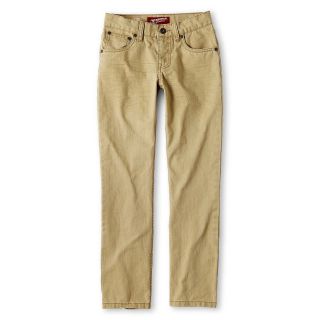 ARIZONA Colored Skinny Jeans   Boys 6 18, Safari Khaki, Boys