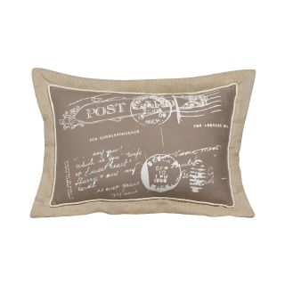 jcp home Brushed Ashore Oblong Decorative Pillow, White