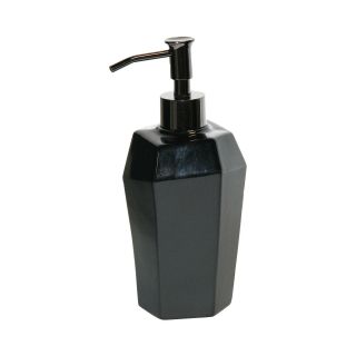 Studio Faceted Soap Dispenser, Black