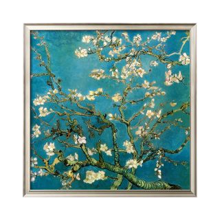 ART Almond Branches in Bloom, Saint Rémy, c.1890 Framed Print Wall Art