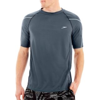 Speedo Swim Tees Rash Guard, Granite