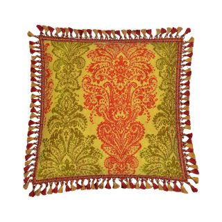 Waverly Archival Urn 20 Square Decorative Pillow, Red