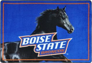 Boise Broncos College Mascot Rug
