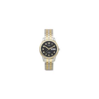 Timex Mens Two Tone Expansion Band Watch