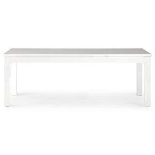 HAPPY CHIC BY JONATHAN ADLER 84 Rectangle Dining Table, White