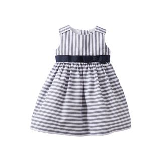 Carters Striped Dress   Girls newborn 24m, Navy Stripe, Navy Stripe