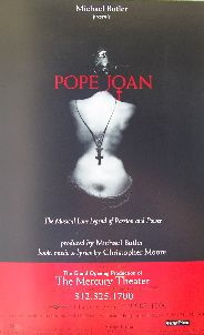 Pope Joan (Original Theatre Window Card)