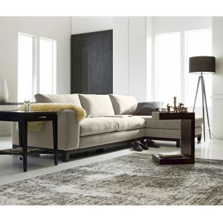 Calypso 2 pc. Chaise Sectional in Range Fabric, Oatmeal