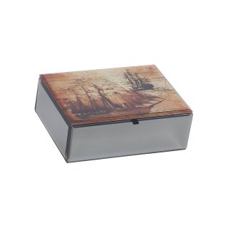 Mele & Co. Old World Nautical Jewelry Box, Brown