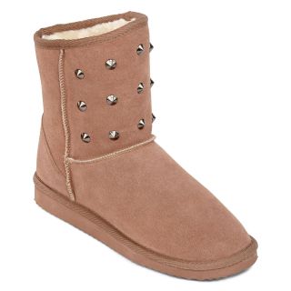 ARIZONA Channing Casual Suede Boots, Sand, Womens