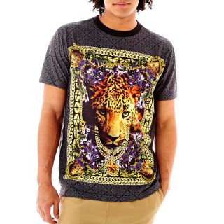 akademiks Fantasy Sublimation Tee, Black, Mens