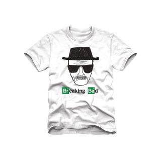 Breaking Bad Graphic Tee, Brght Wht Brkng Ba, Mens