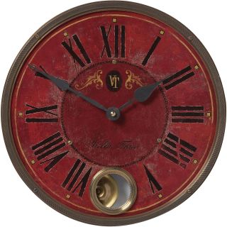 Tesio Wall Clock, Red