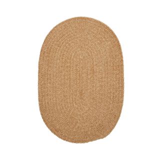 South Point Reversible Braided Oval Rugs, Buff