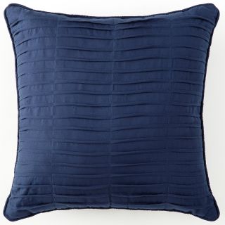 Bensonhurst Pleated 16 Square Decorative Pillow, Blue