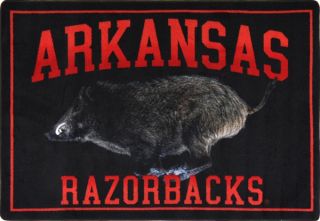 Arkansas Razorbacks College Mascot Rug