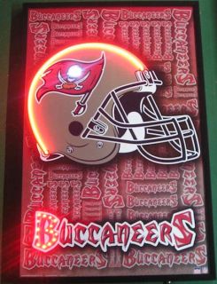 Tampa Bay Buccaneers Neon/LED Poster