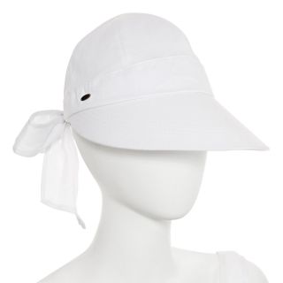 Scala Visor Cap, White