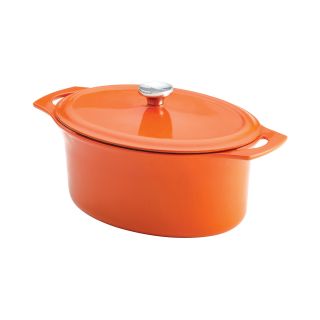 Rachael Ray 6  qt. Covered Oval Dutch Oven